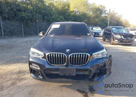 2020 BMW X3 M40I z USA, uszkodzony, nr VIN 5UXTY9C07L9B37797